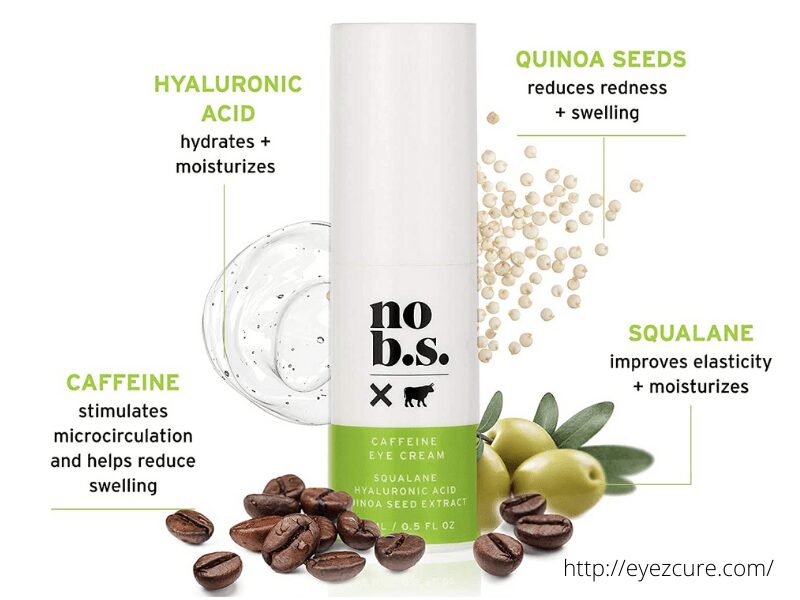 No B.S. Caffeine Eye Cream Ingredients