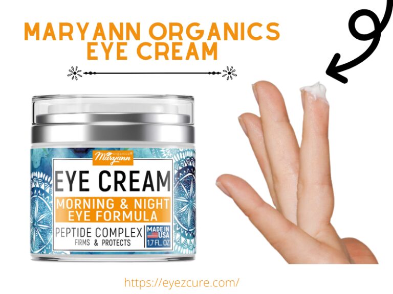 MARYANN Organics Eye Cream Reviews-Natural Eye Cream Formula