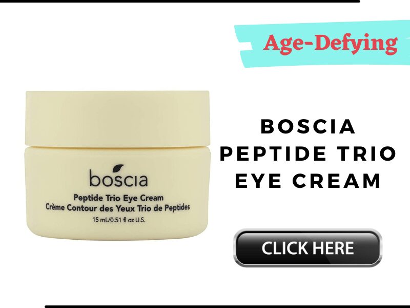 Boscia Peptide Trio Organic Eye Cream